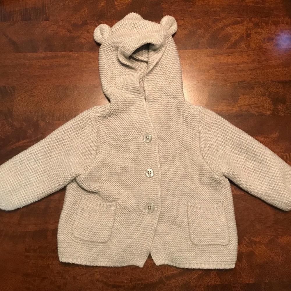 Baby Gap - Gray Knit Sweater - Boy/Girl - 3-6 MO